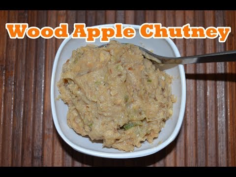 Wood apple chutney || chatpata kaitha ki chutney || How to make wood apple chutney