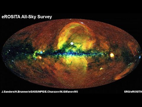 eRosita X-ray telescope images reveal hidden Universe | X-ray Map of Heaven|