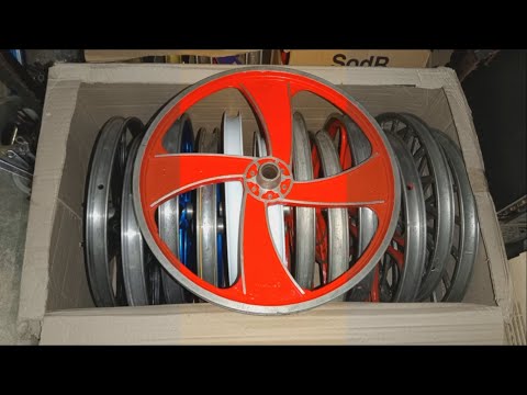 Dugaan bulan puasa rim 4 batang kipas nak swap dengan rim sakura basikal lajak