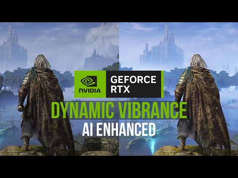 Elden Ring - Nvidia RTX Dynamic Vibrance Comparison