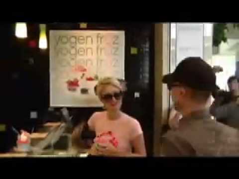 Paris Hilton loves Yogen Fruz and gets her friend one too