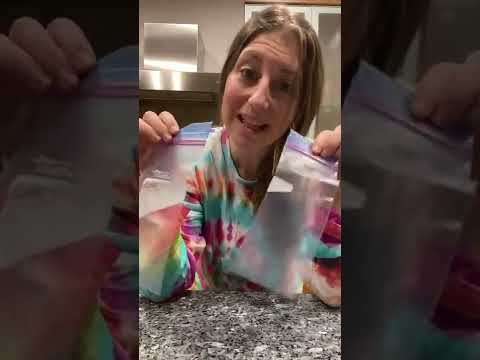 CRAZY ZIPLOC BAG HACK - MOM HACK