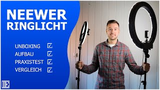 NEEWER Ringleuchte Set: Aufbau, Test & Vergleich | BESTES Ringlicht?