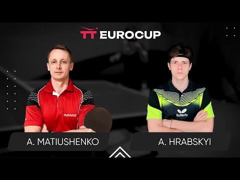 20:05 Andrii Matiushenko - Andrii Hrabskyi 25.07.2024 TT Euro.Cup Ukraine Master. TABLE 3