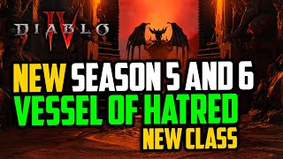Diablo IV New Season 5 and 6 | New Expansion and Class - Why Not a Paladin?