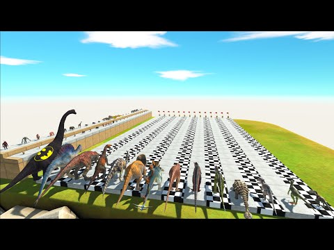 WHO'S FASTEST EVERY DINOSAURS - Animal Revolt Battle Simulator