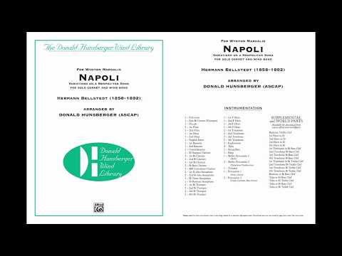 Napoli, by Hermann Bellstedt / arr. Donald Hunsberger -- Score and Sound