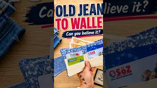 DIY Wallet from Jeans Tutorial - How to Sew In a Few Steps Easy
