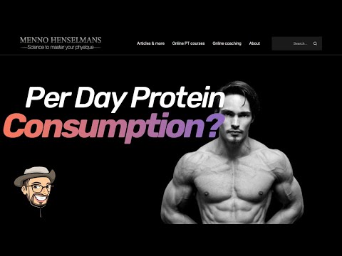 How Much Protein You Should Eat Per Day For Muscle Growth According To Menno Henselmens