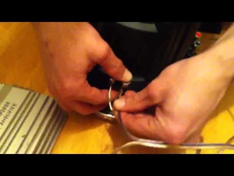 How to wire a 4ohm DVC subwoofer to 2ohms watch in HD