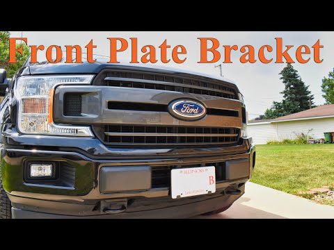 Ford F-150 (2014+) - Install Front License Plate Bracket