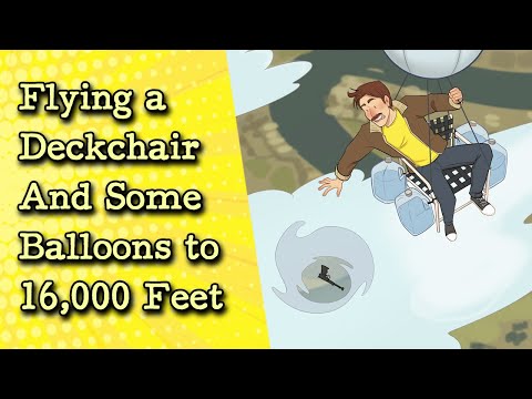 Flying a Deckchair to 16,000 Feet: Lawnchair Larry | Fascinating History