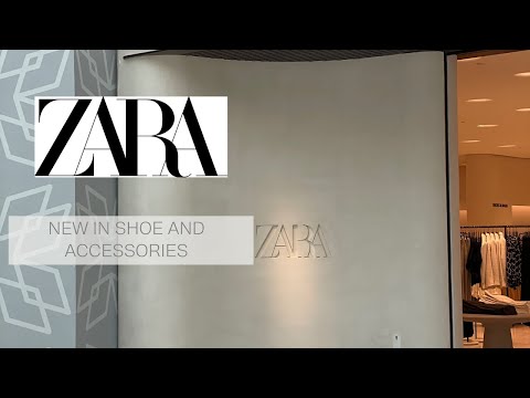 Zara new in shoes and accessories