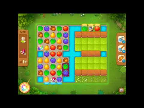 Playrix Gardenscapes level 1270