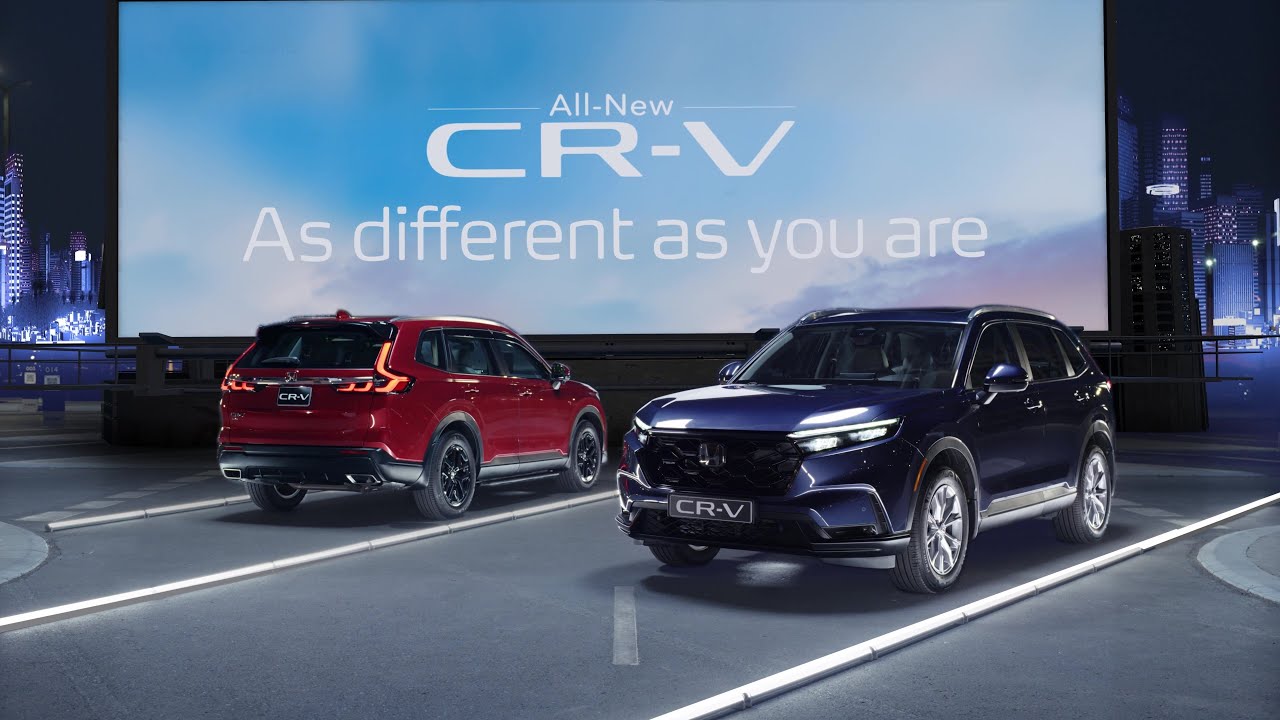 The All-New CR-V. As different as you are