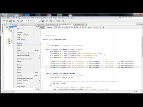 Java para iniciantes - Sistema de Controle de Alunos - parte 2