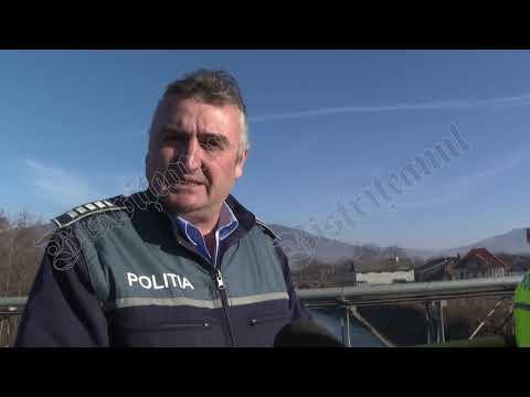 Colegii politistului mort in accidentul din Josenii Bargaului i-au adus acestuia un ultim omagiu