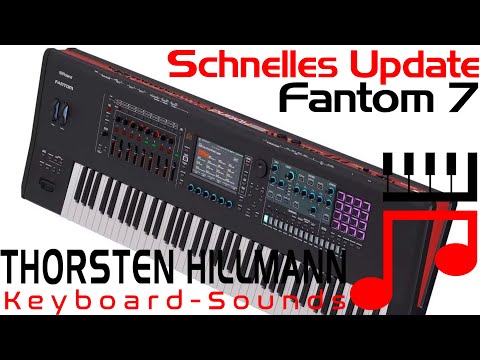 Roland Fantom, schnelles Update auf 3.02., so geht es