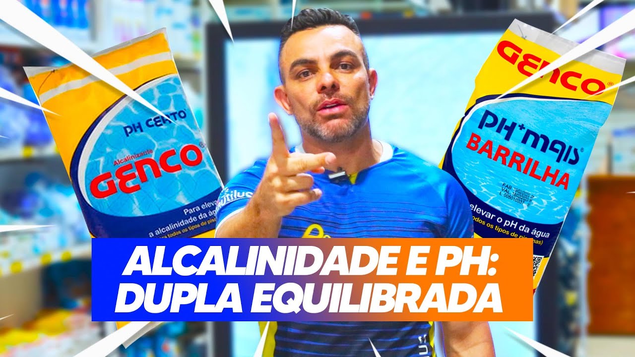 ALCALINIDADE E PH DA PISCINA - Relação entre os dois parâmetros na hora de tratar sua piscina