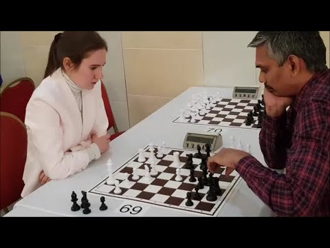 GM Shuvalova (Russia) - GM Deshmukh (India) 5m + PGN