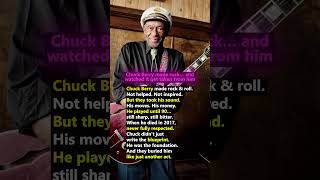 Why Chuck Berry Died ANGRY? #chuckberry #trending #singer #shortvideo