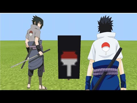 Mind-Blowing Uchiha Banner: Master Naruto's Minecraft Art