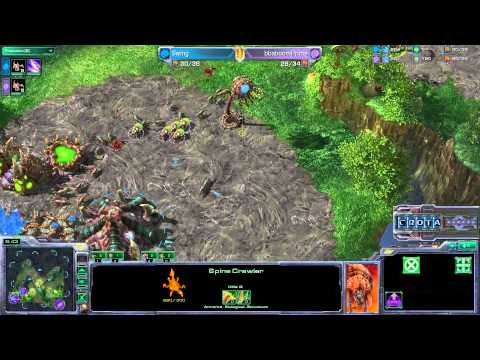 Swing (Z) vs bbaboom (Z) - G1 - StarCraft Commentary - SC1037