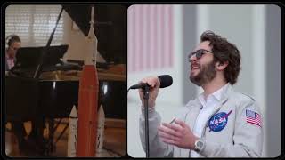 Josh Groban sings "Star Spangled Banner" for NASA's Artemis I launch