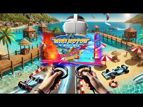 Mini Motor Racing X auf der Meta Quest 3 / Spielekatalog 2025 Autorennbahnen in VR ein Carrera Traum