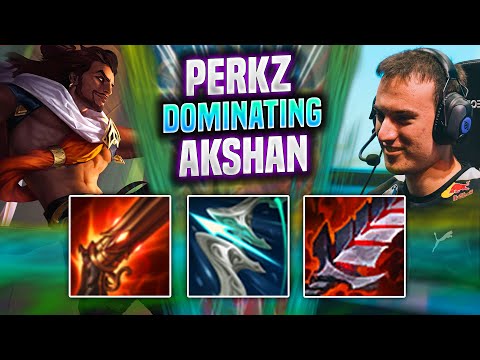 PERKZ DOMINATING WITH AKSHAN! - VIT Perkz Plays Akshan Mid vs Lissandra! | Preseason 2022