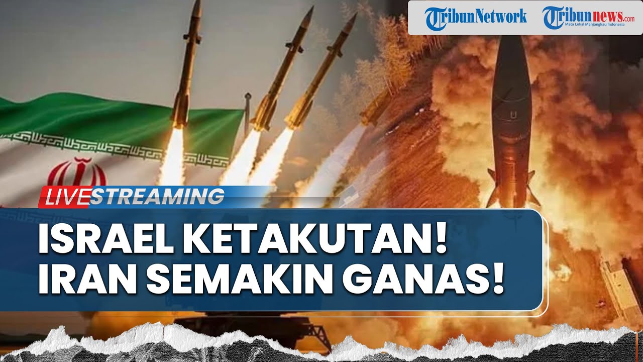 2000 Rudal Iran Intai Israel, Tel Aviv Cemas Kekuatan Iran Menguat hingga Israel Terus Gempur Gaza