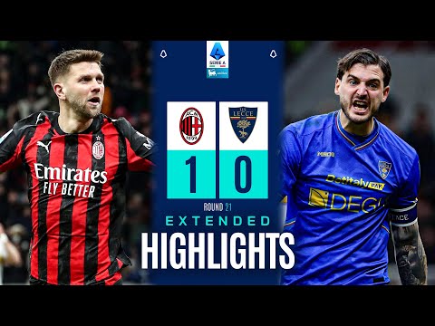MILAN-LECCE 1-0 | EXTENDED HIGHLIGHTS | SERIE A 2025/26