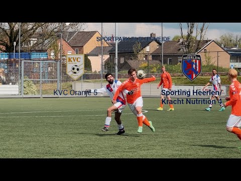 KVC Oranje 5  VS  Sporting Heerlen kracht Nutrition 4