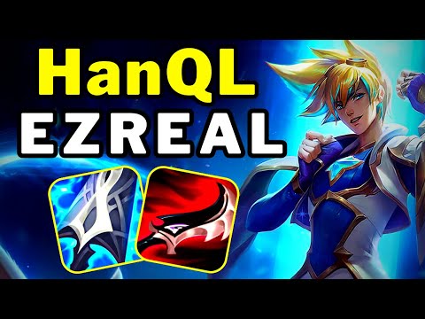 Rank 1 Ezreal "HanQL" Smurfing in Korea - Ezreal vs Xayah
