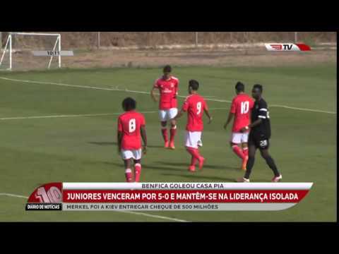 VIDEO | BENFICA 5 - 0 Casa Pia (JUNIORES)