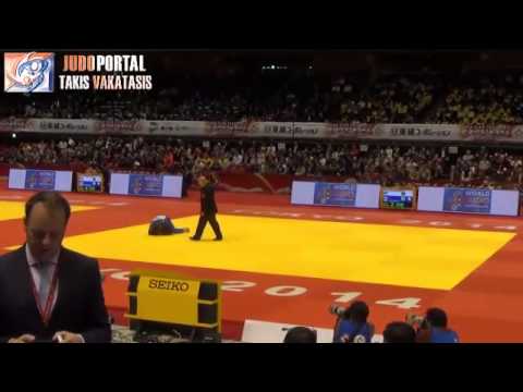 Judo Grand Slam Tokyo 2014 -60kg ARSHANSKI Artiom (ISR) vs. LIMARE Vincent (FRA)