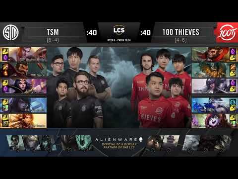 100 vs  TSM Highlights: LCS Summer 2020 Week 6 Day 1