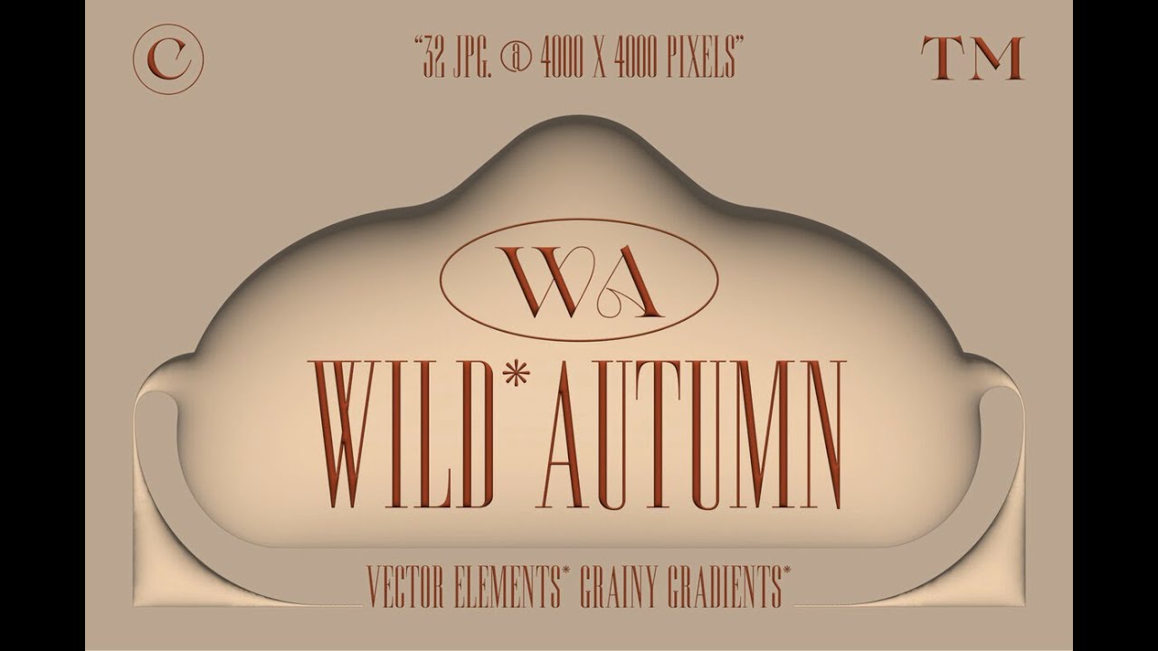 Wild Autumn Vectors & Gradients Stock Graphics Download