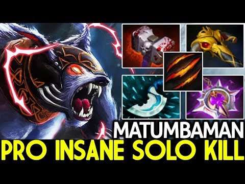 Matumbaman [Ursa] Pro Carry Insane Solo Kill Build Crazy Gameplay 7.22 Dota 2