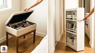 88 New AMAZON FINDS for TINY Apartments | Smart Space Saving Furniture Ideas
