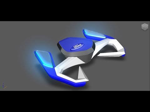 AUTODESK ALIAS DESIGN - FORD CONCEPT STEERING WHEEl RENDERING