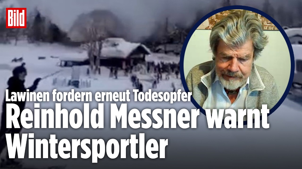 Todes-Risiko in den Alpen – Reinhold Messner erklärt die Lawinen-Gefahr