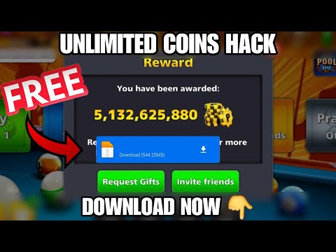 8 ball pool 100% WORKING COINS REWARDS HACK TRICK 2024🔥🔥