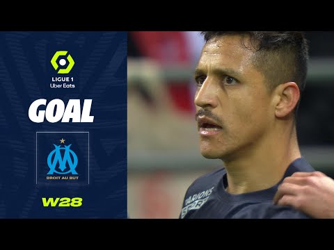 Goal Alexis-Alejandro SANCHEZ SANCHEZ (29' - OM) STADE DE REIMS - OLYMPIQUE DE MARSEILLE (1-2) 22/23