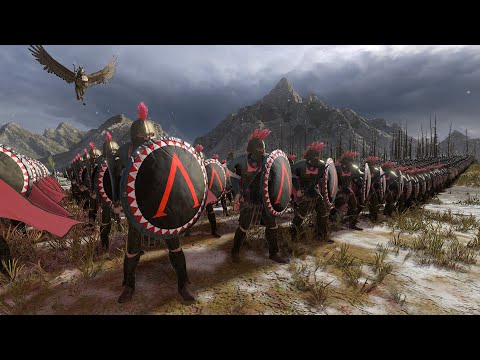 Spartans vs Modded Kislev - Warhammer 3 total war