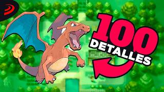 100 DETALLES OCULTOS de POKÉMON ROJO FUEGO / VERDE HOJA