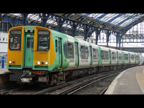 Trains at: Brighton, BML 03/08/22 (ft: 313201!)