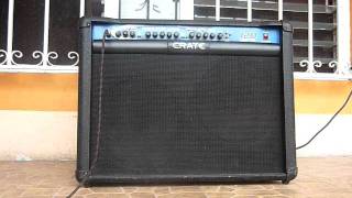 Video thumbnail for Probando Crate XT120R Amplificador de guitarra - Testing Crate XT120R Guitar Amp by erickbandera