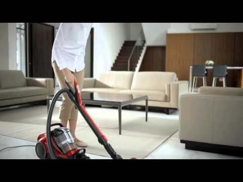 Hitachi vacuum cleaner demo video