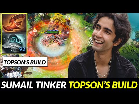 Sumail tries Tinker with Topson's Overwhelming Blink Build